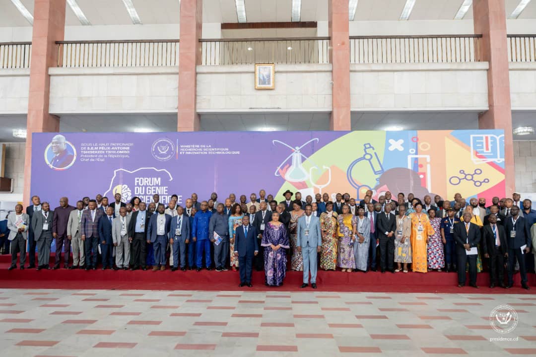 MIN. ESURS : le Forum du Génie Scientifique Congolais-2025 s’ouvre sous le Patronage du Chef de l'État