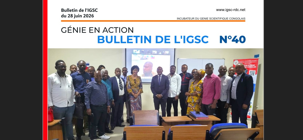 Le Bulletin hebdomadaire de l'IGSC n°40