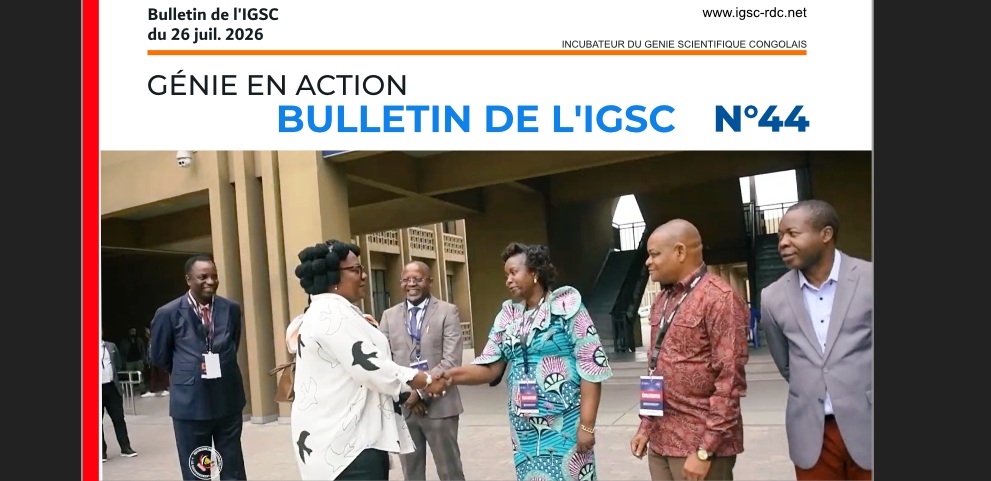 Le Bulletin hebdomadaire de l'IGSC n°43, l'Impératif de l'Excellence et de la Cohésion